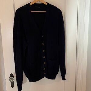 Brandy Melville Navy Knit Cardigan